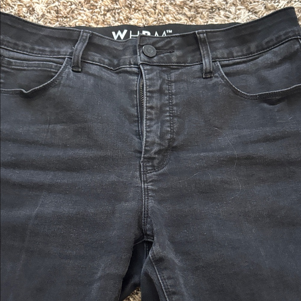 White House Black Market High Rise Dark Jeans